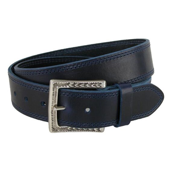 CrookhornDavis Men's Douglas SoHo Casual Pull Up Leather Jean Belt - Picture 1 of 3